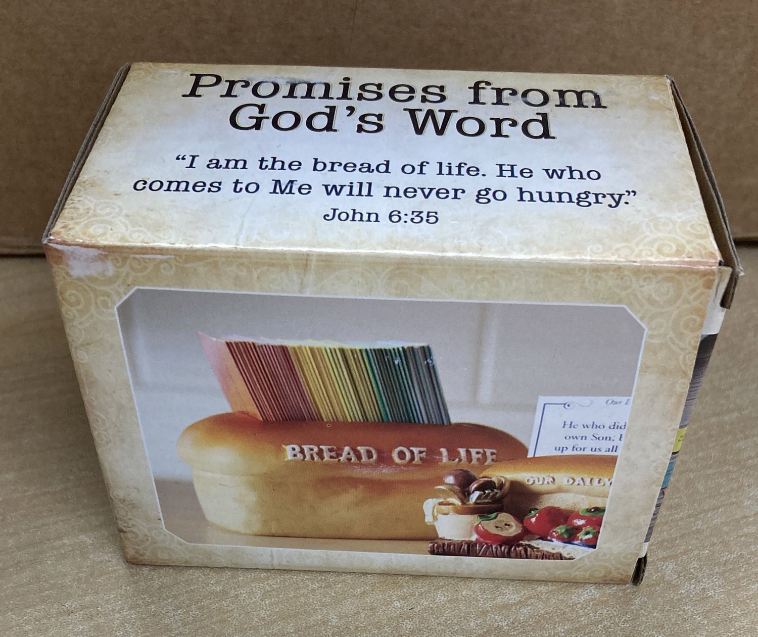 Promise Box Bread of Life Polystone