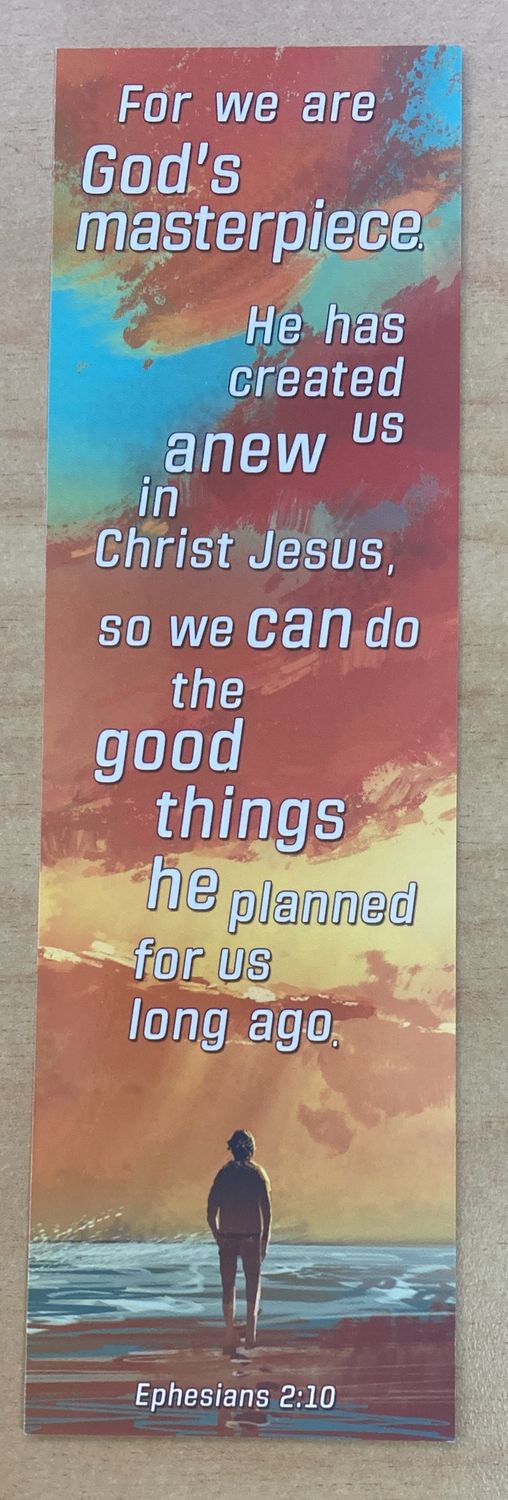 Bookmark - For We Are Gods Masterpiece. (Singles)