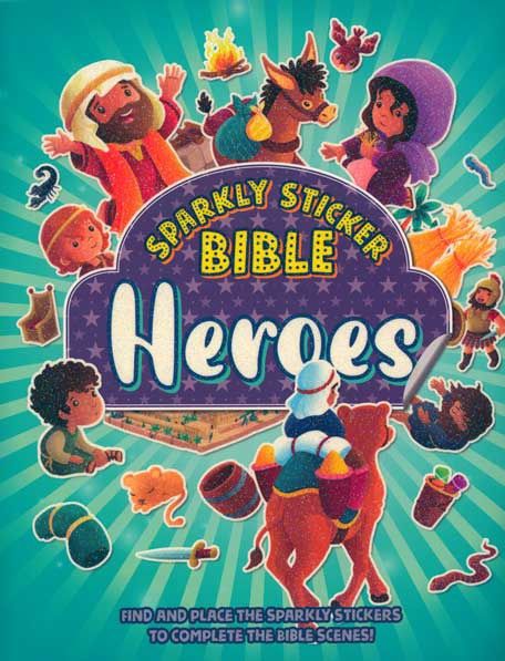 Sticker Sparkly - Bible Heroes