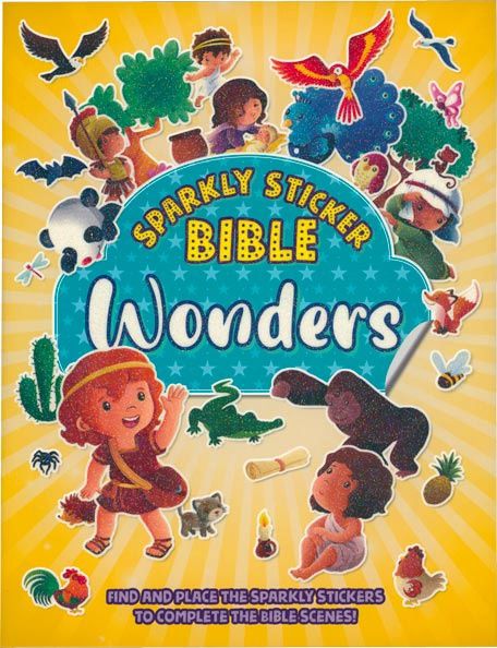 Sparkly Sticker Book - Bible Wonders