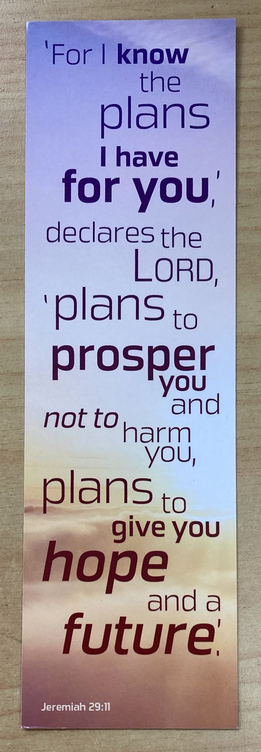 Bookmark - For I Know The Plans. (Singles)