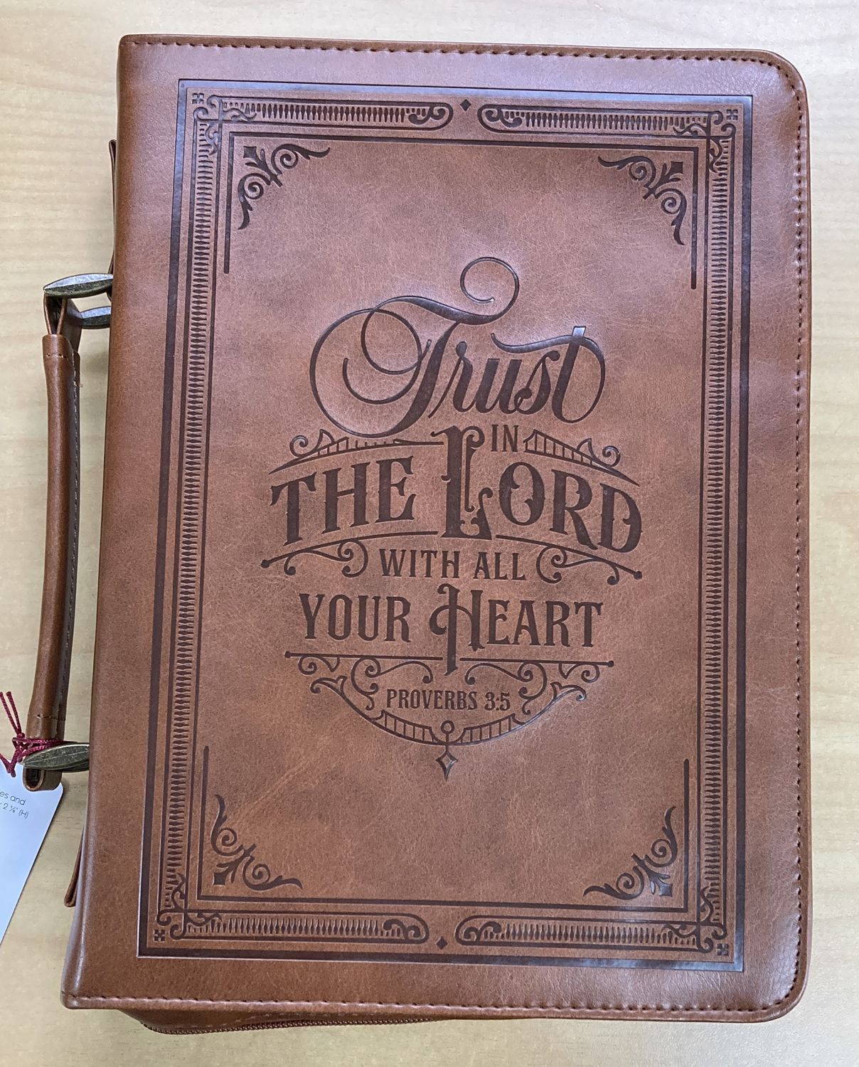 Bible Case XL Trust in the Lord Brown