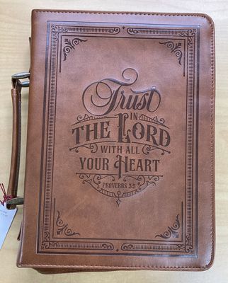Bible Case XL Trust in the Lord Brown