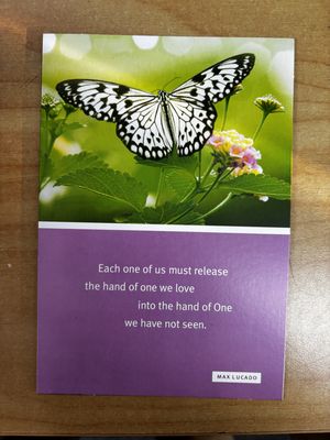 GC: Sympathy #37 ML Butterfly Each one of us