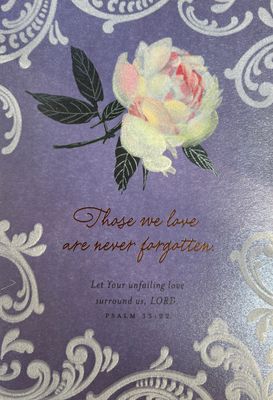 GC: Sympathy #32 Those we love are never forgotten