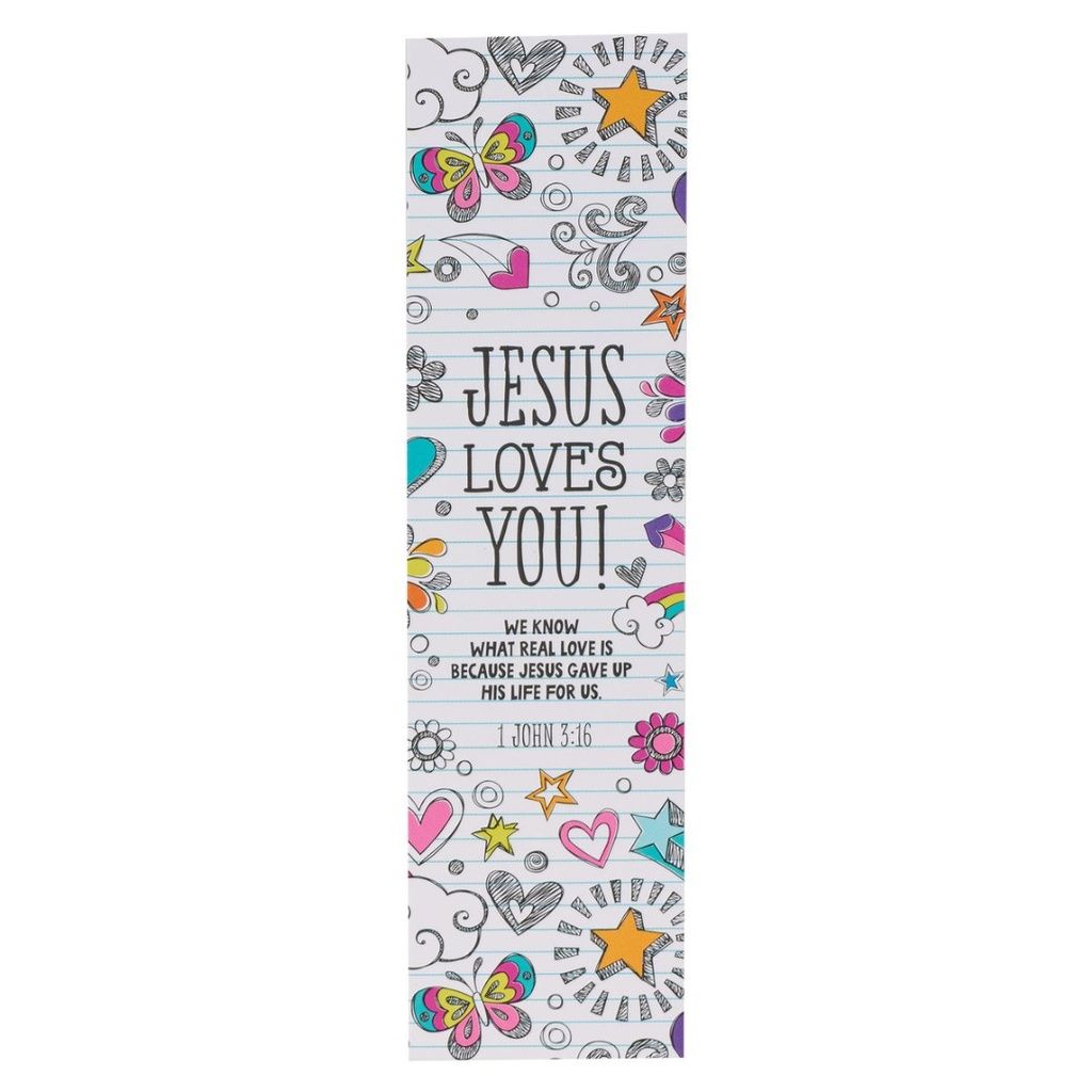 Bookmark Jesus Loves You 10 pack