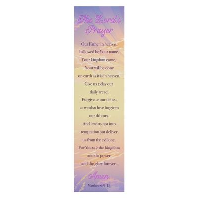 Bookmark Lord's Prayer Matthew 6:9-13 (10 Pack)