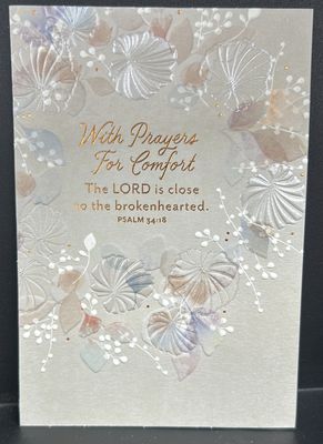 GC: Sympathy #28 With Prayers for Comfort