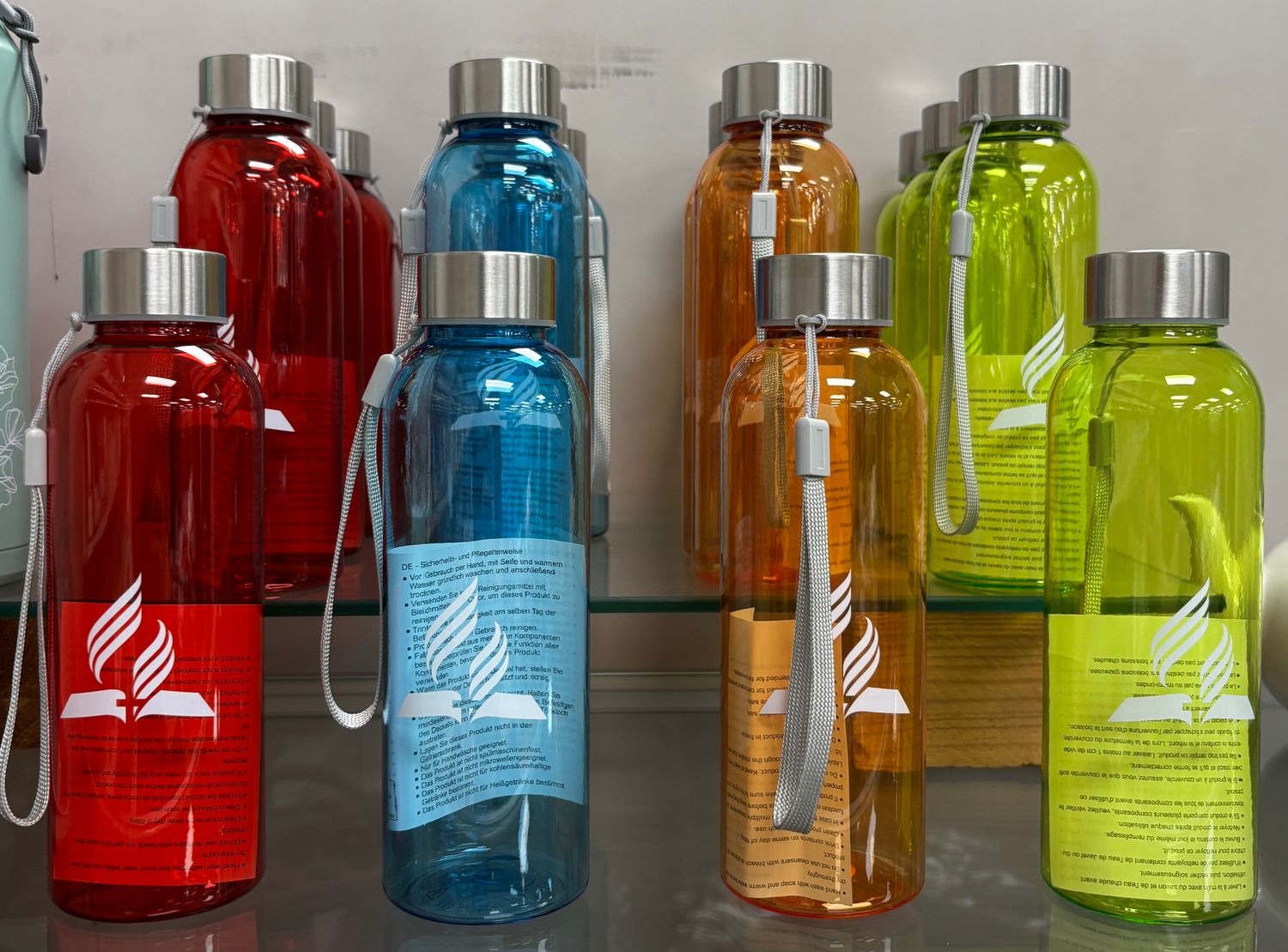 Water Bottle SDA Logo Orange