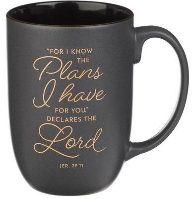 Mug Black I Know the Plans Jer. 29:11