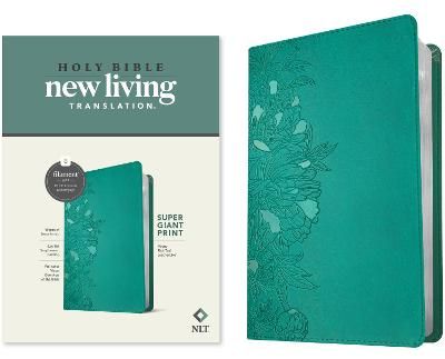 NLT Super Giant Print Bible Filament Enabled Teal
