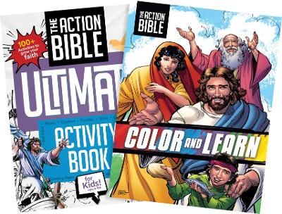 The Action Bible Ultimate Coloring &amp; Activity Pack