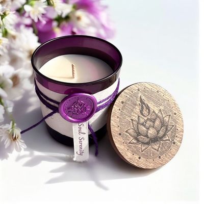 Soul Serenity - Amethyst Meditation and Relaxation Candle