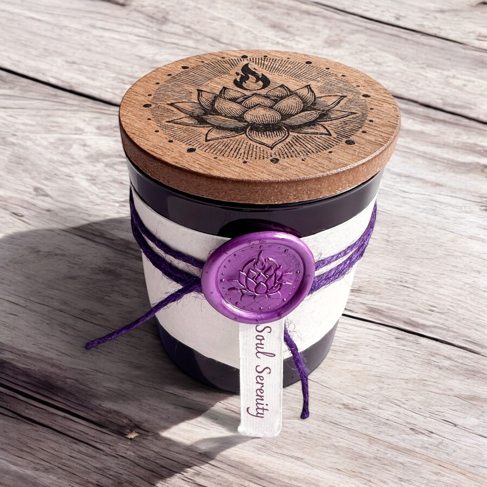 Soul Serenity - Amethyst Meditation and Relaxation Candle
