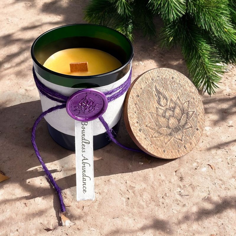 Boundless Abundance - Green Aventurine Manifestation Candle