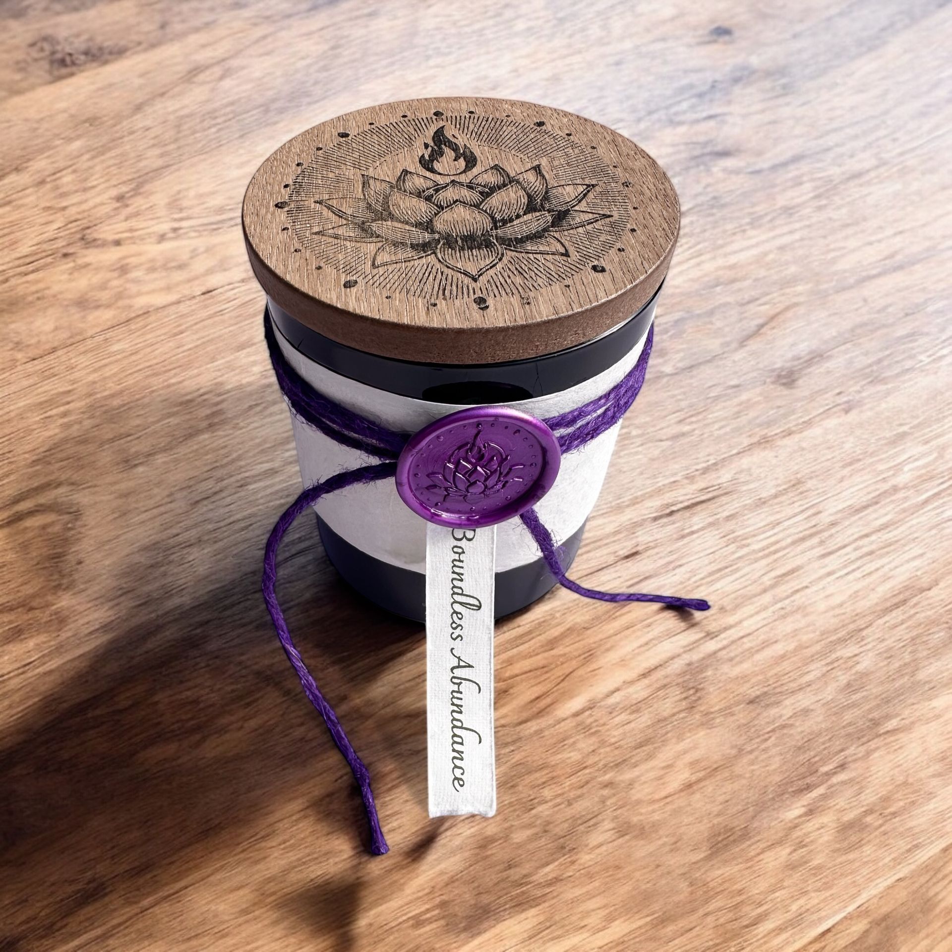 Boundless Abundance - Green Aventurine Manifestation Candle