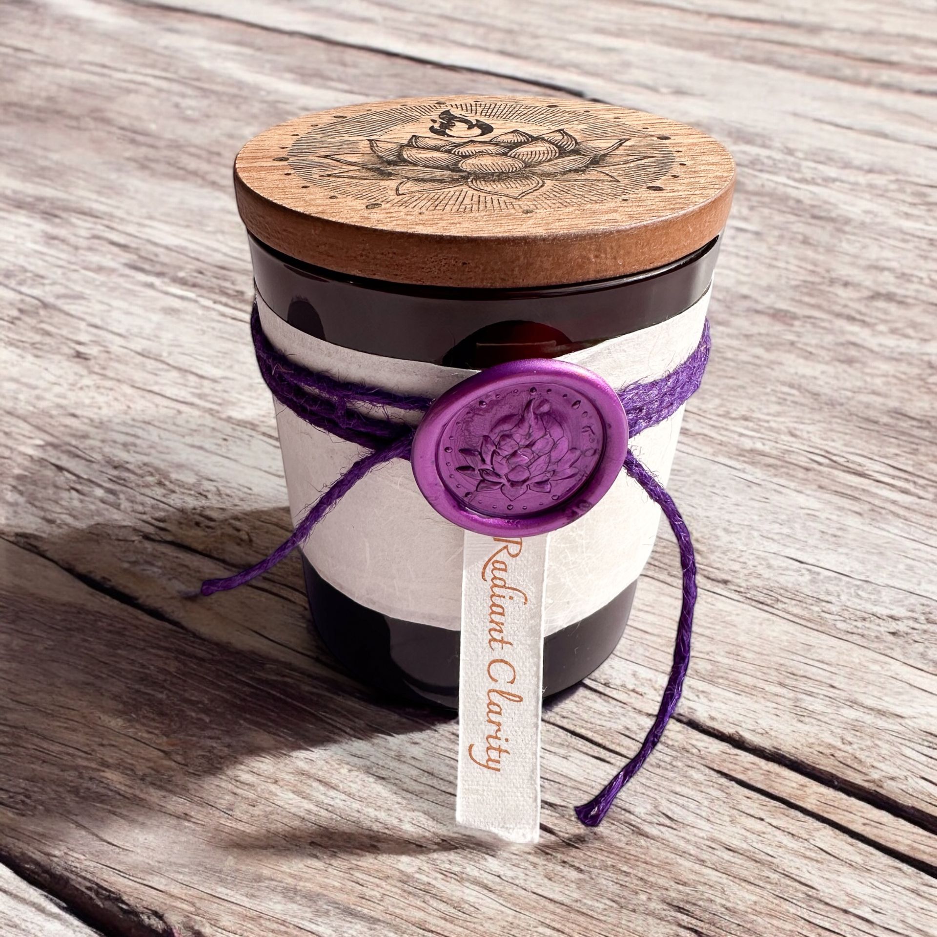 Radiant Clarity - Citrine Focus and Intention Candle