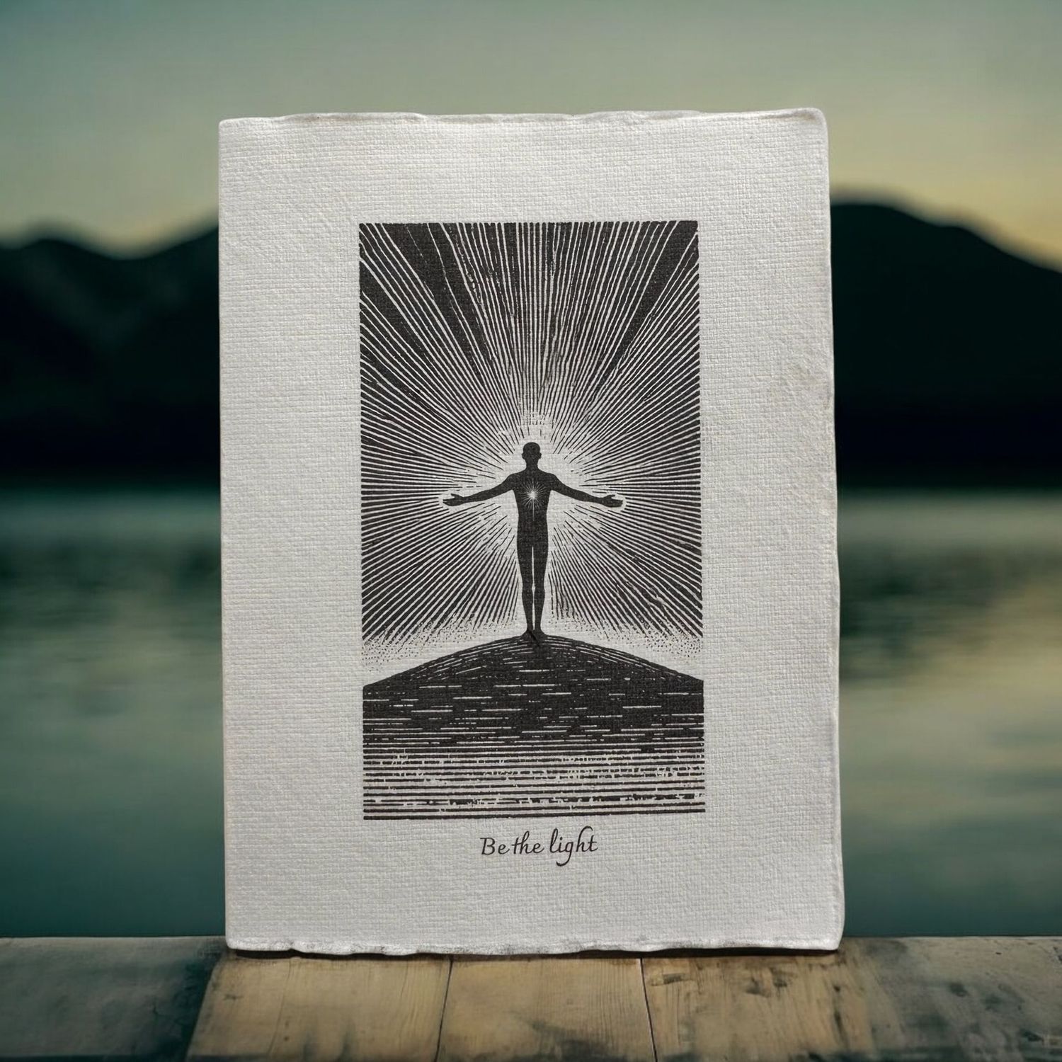 Be the Light - Greeting Card
