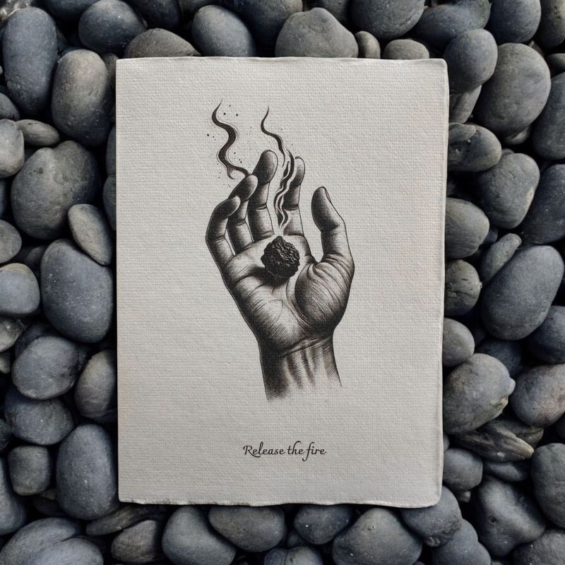 Release the Fire - Greeting Card