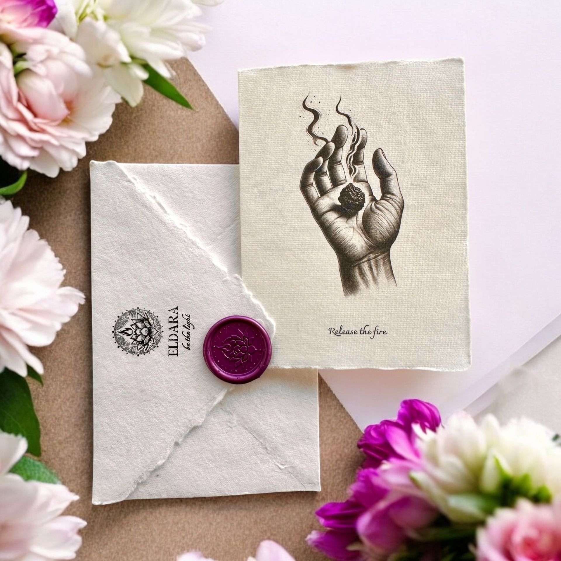 Release the Fire - Greeting Card