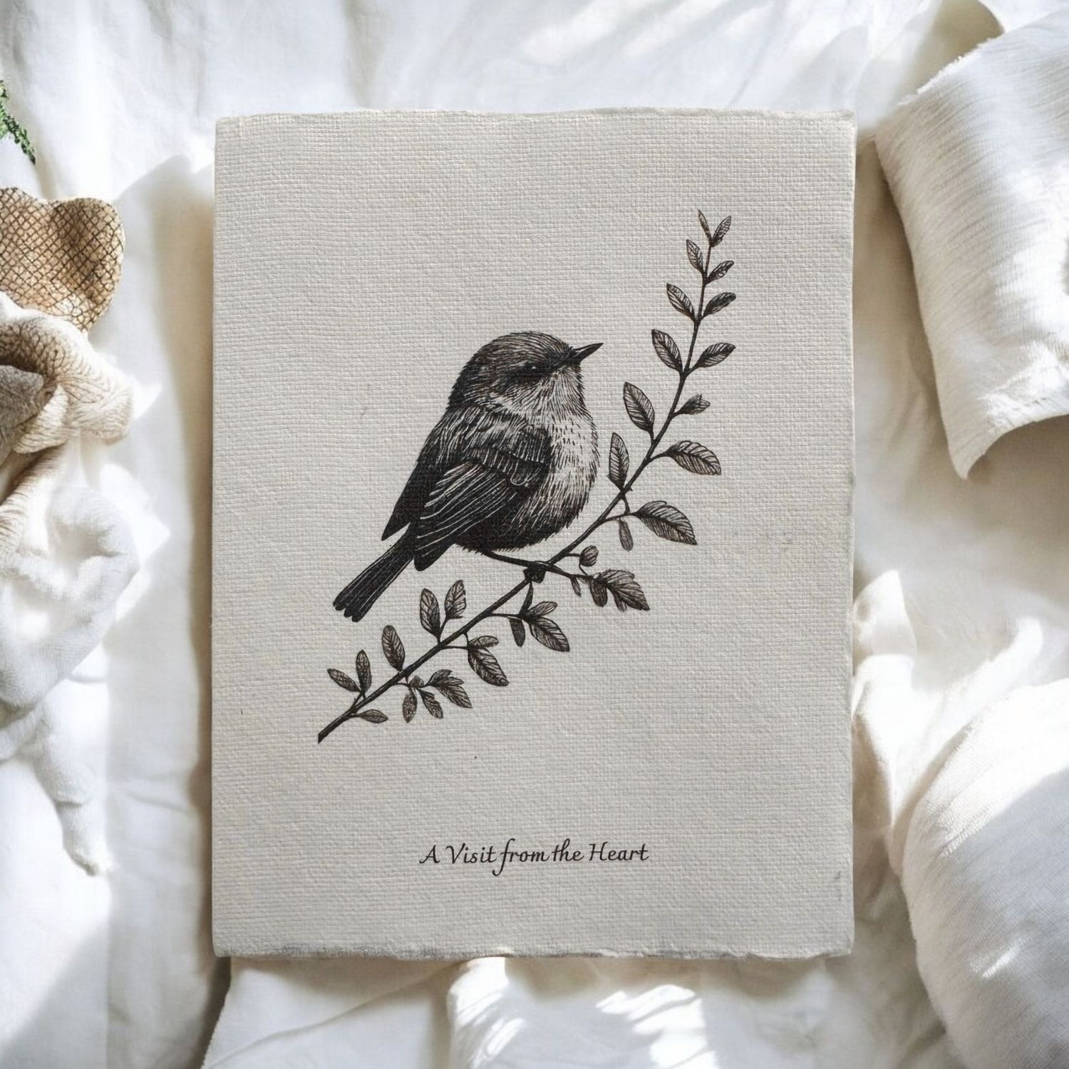 A Visit from the Heart - Greeting Card
