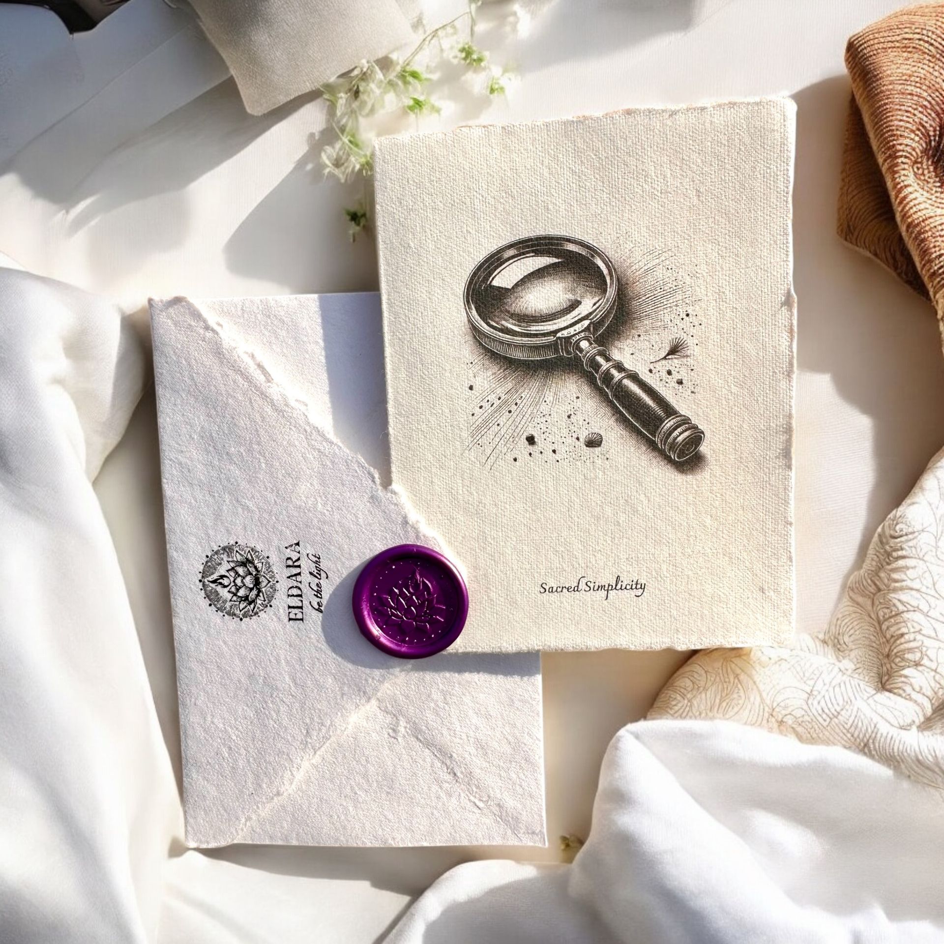 Sacred Simplicity - Greeting Card