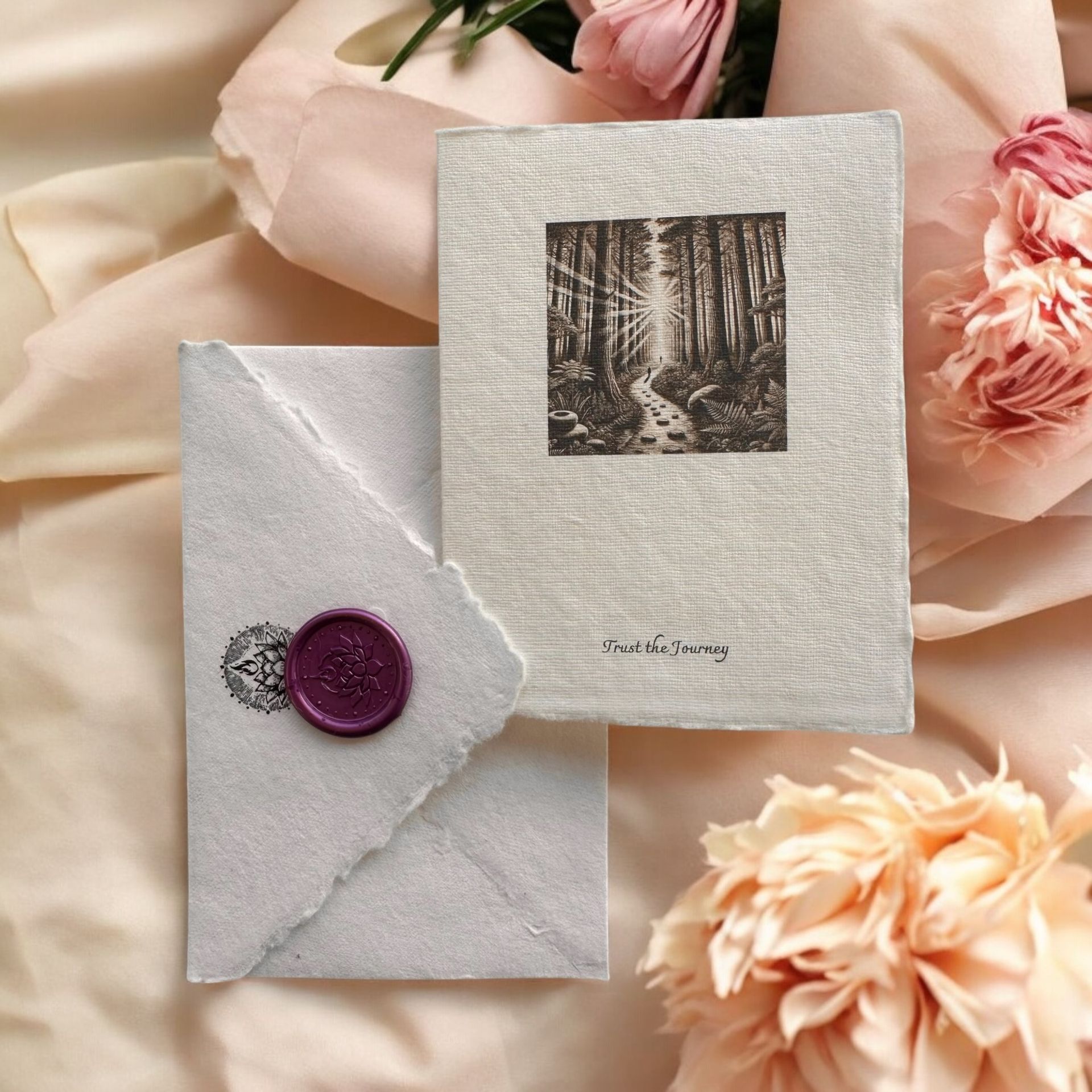 Trust The Journey - Greeting Card