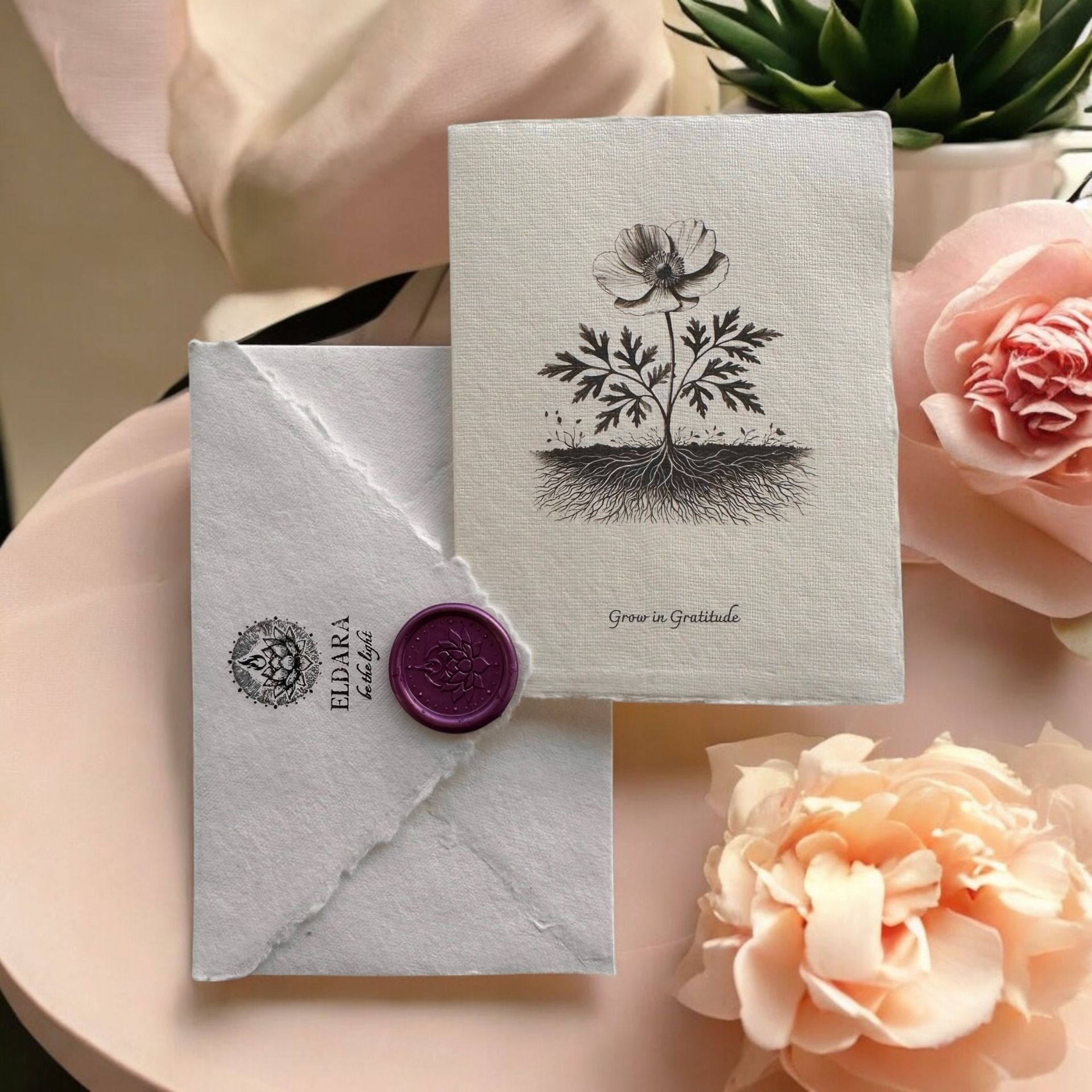 Grow in Gratitude - Greeting Card