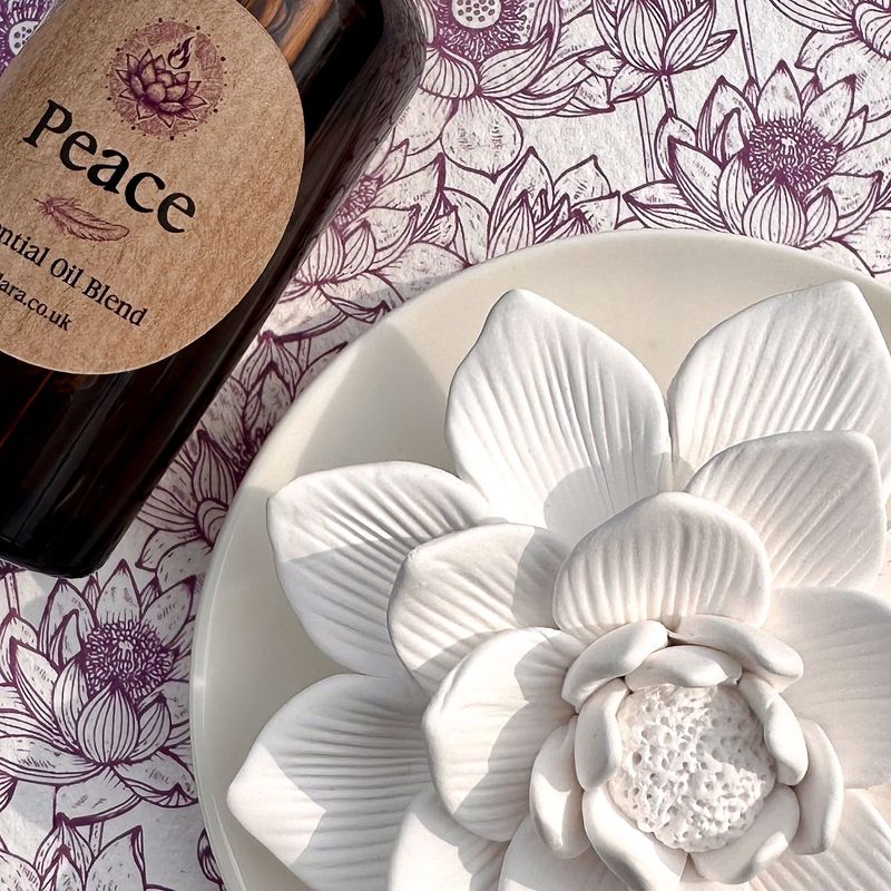 Lotus Flower Diffuser - Peace Essential Oil Blend