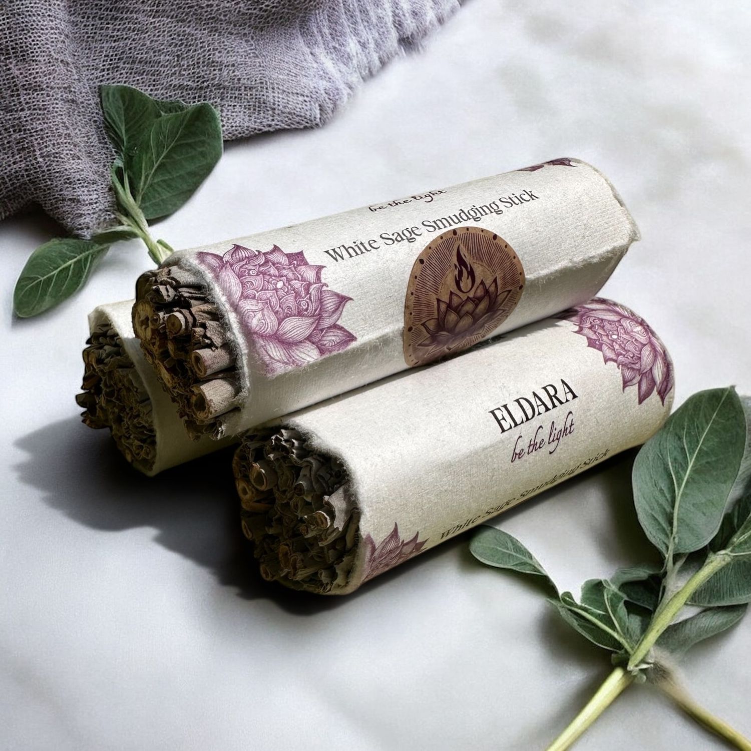 White Sage Smudging Stick - Purify + Align