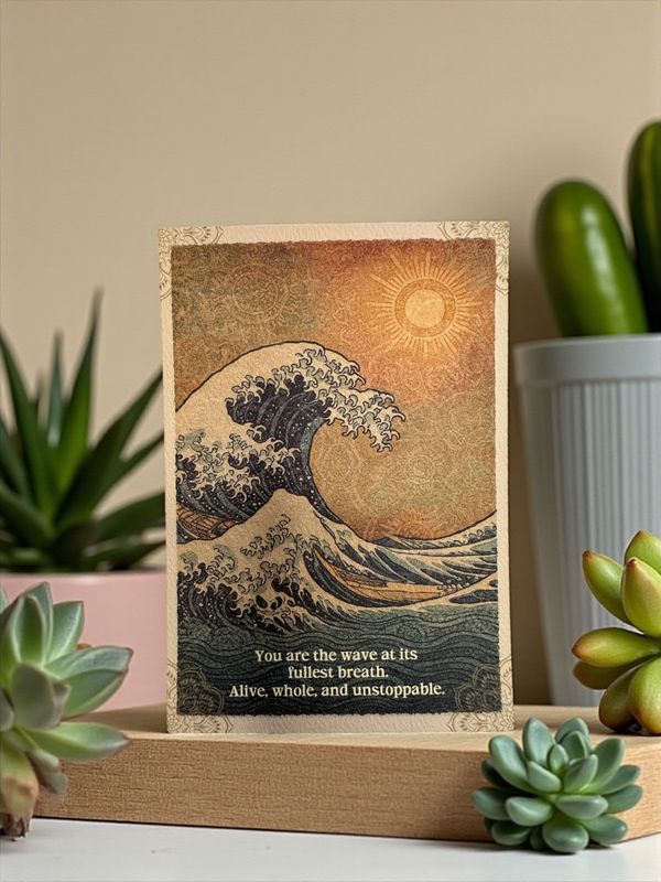 You are the wave at its fullest breath. Alive, whole, and unstoppable.