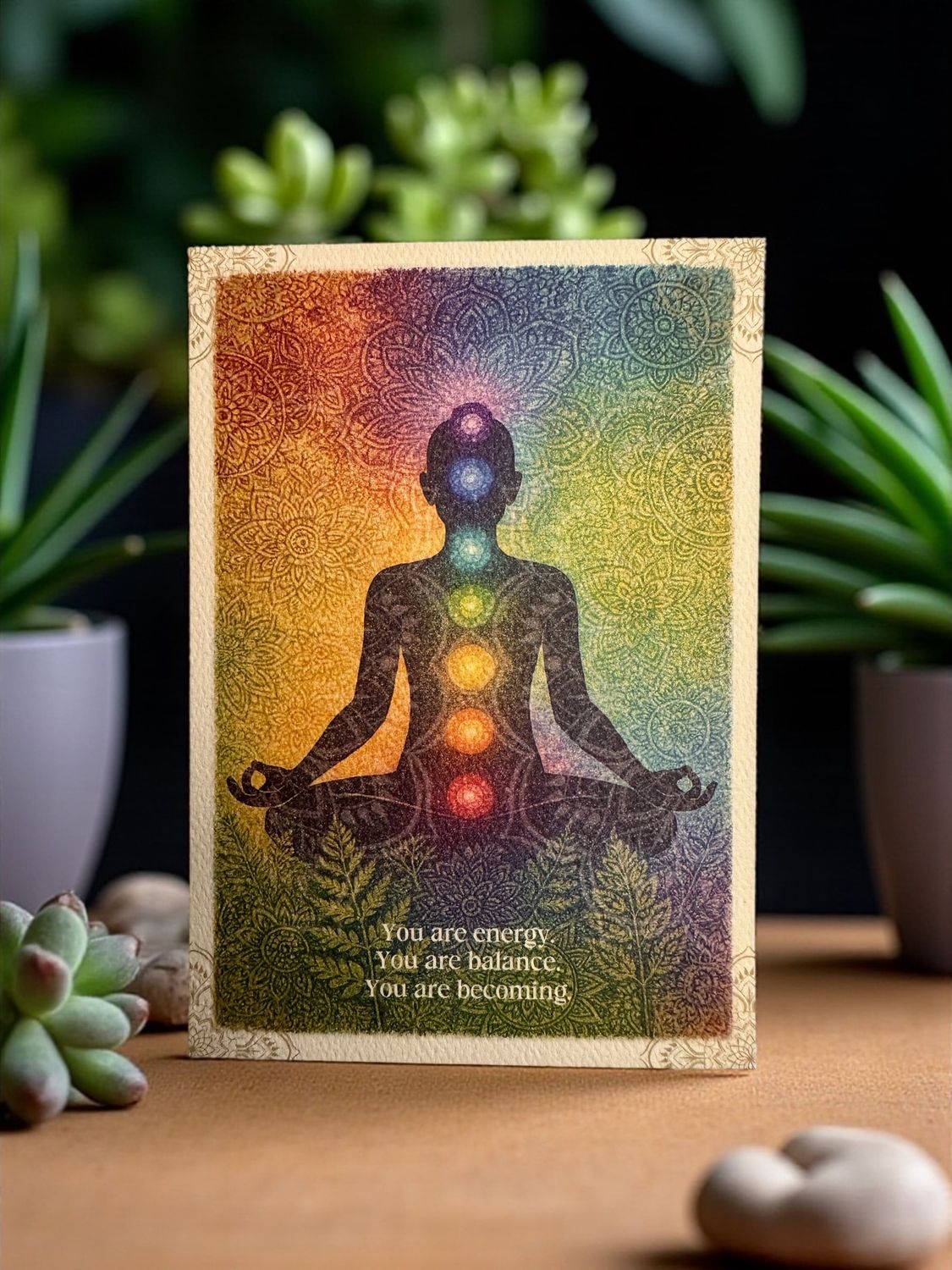 You are energy. You are balance. You are becoming