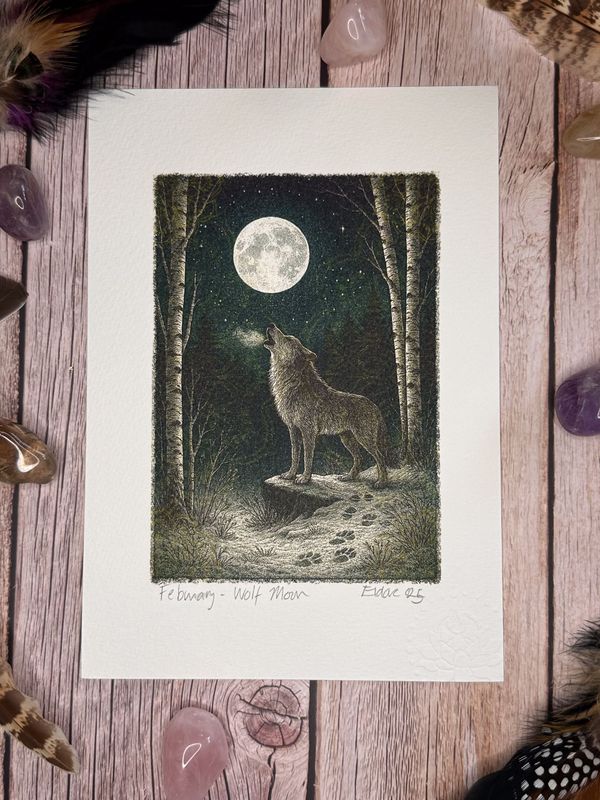 February - Wolf Moon (To The Moon and Back Collection)