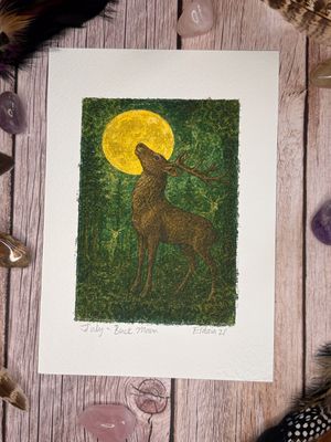 July - Buck Moon (To The Moon aand Back Collection) July - Buck Moon (To The Moon aand Back Collection)