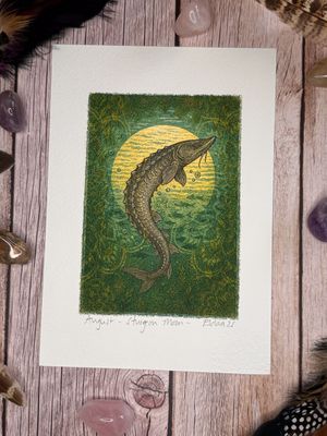 August - Sturgeon Moon