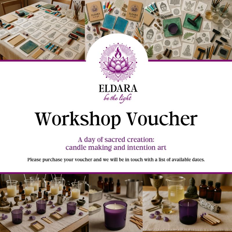 Candle Making and Intention Art Workshop