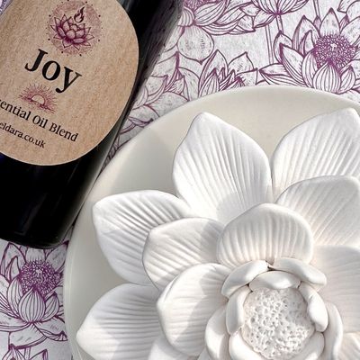 Lotus Flower Diffuser - Joy Essential Oil Blend Lotus Flower Diffuser - Joy Essential Oil Blend