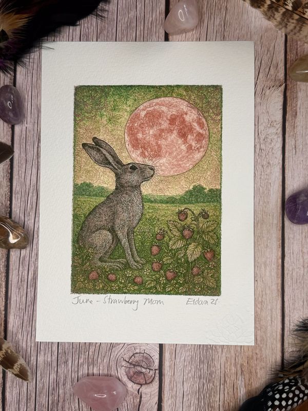 June - Strawberry Moon (To The Moon and Back Collection)