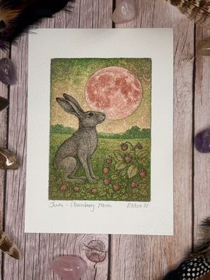 June - Strawberry Moon (To The Moon and Back Collection)