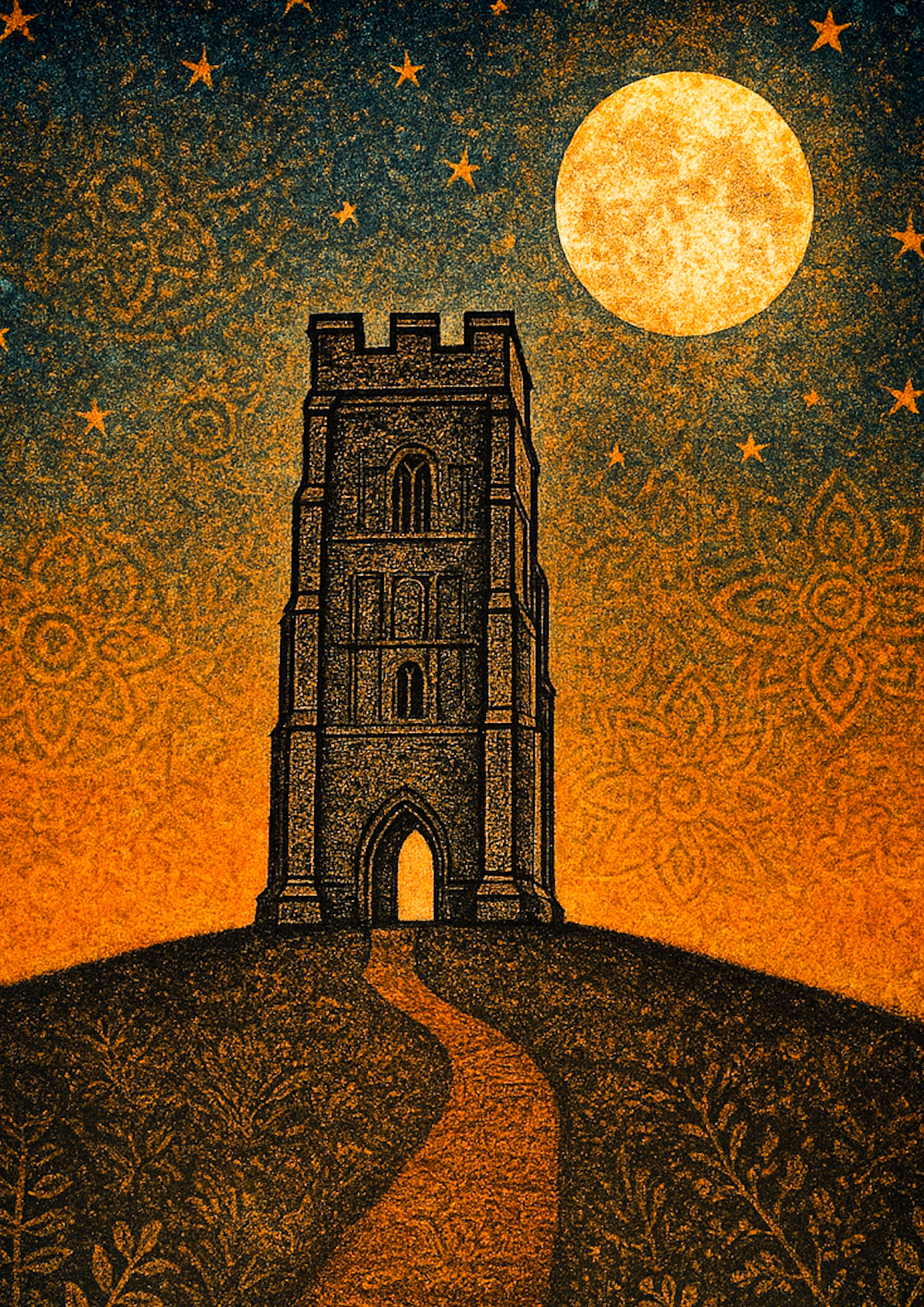 Path of the Rising Veil - Glastonbury Tor