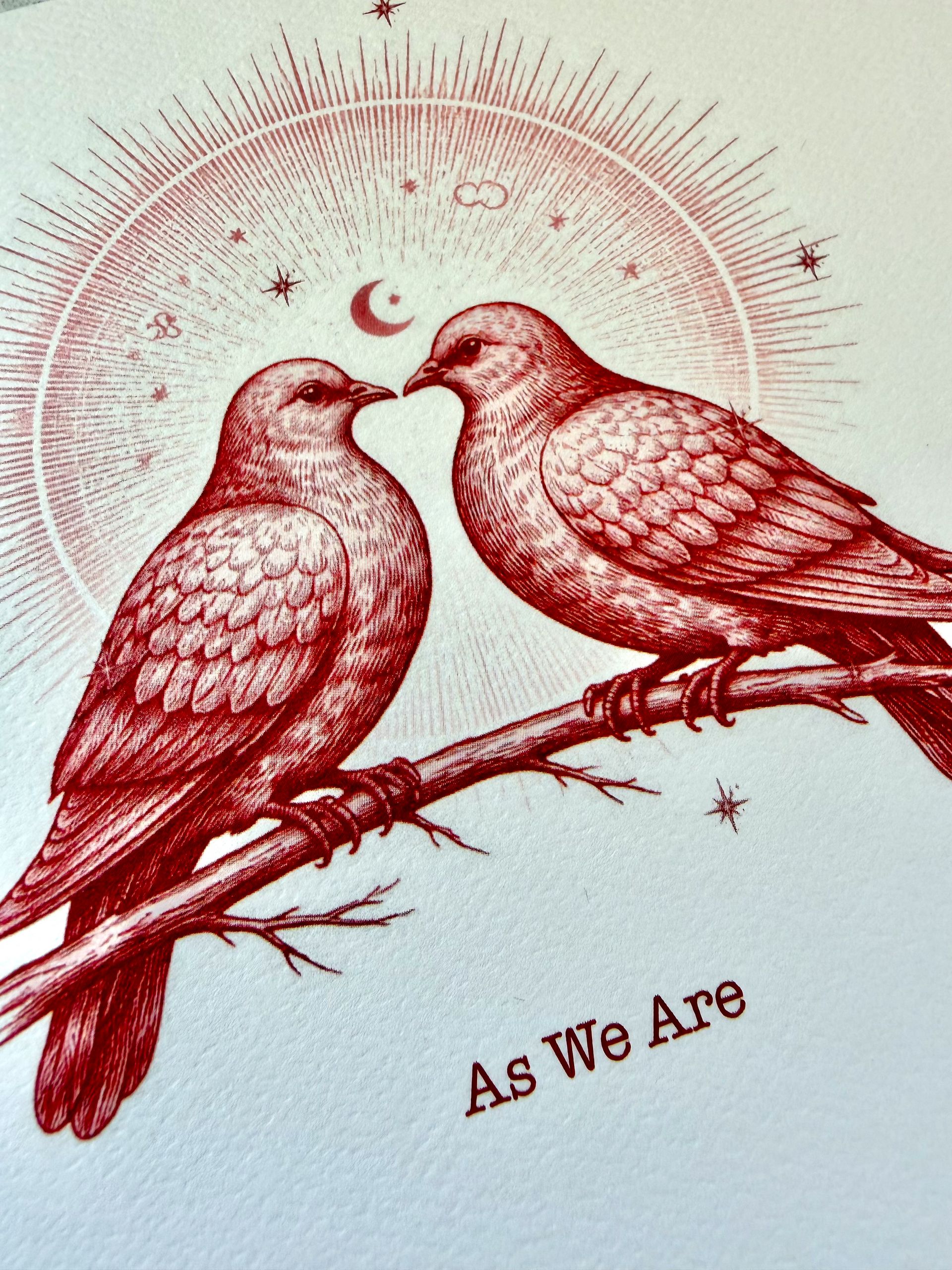 For Love,  As We Are - Greeting Card