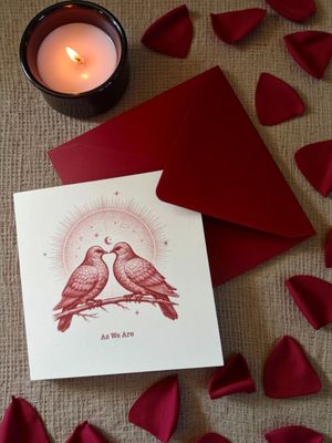 For Love,  As We Are - Greeting Card