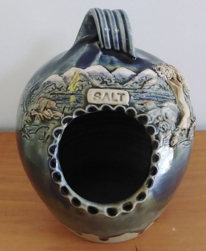 Dovedale Pottery salt pig