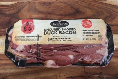 Uncured Smoked Duck Bacon