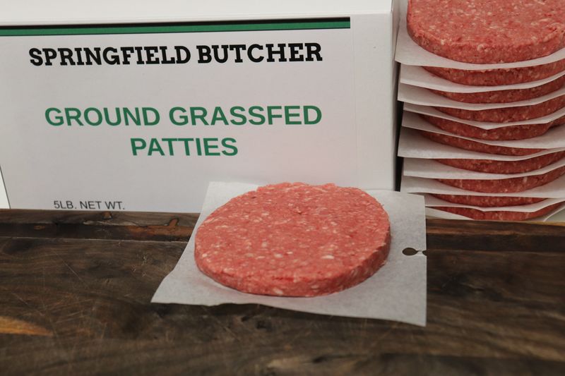 Ground Grass-Fed Patties 90/10