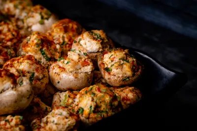 Crab Stuffed Mushrooms
