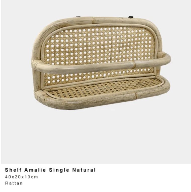 Wall Shelf Emelie - Single Natural