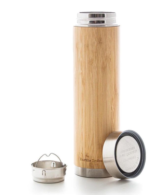 Earths Tribe - Insulated Bamboo Bottle - 500mls