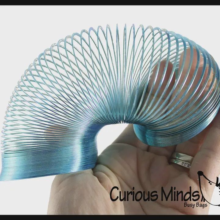 24 Metal Coloured Magic Spring (coiltoy sensory fidget)