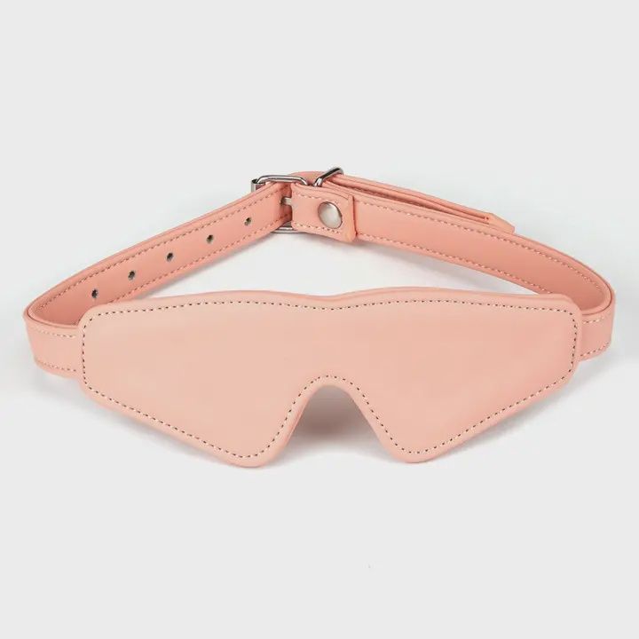 BDSM Blindfolds, Color: Pink Organsillicon